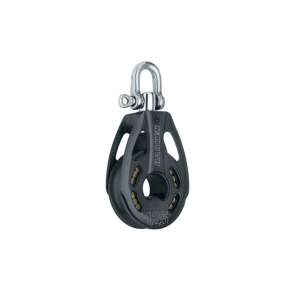Harken Black Magic Air blok 125 mm. enkelt m/svirv