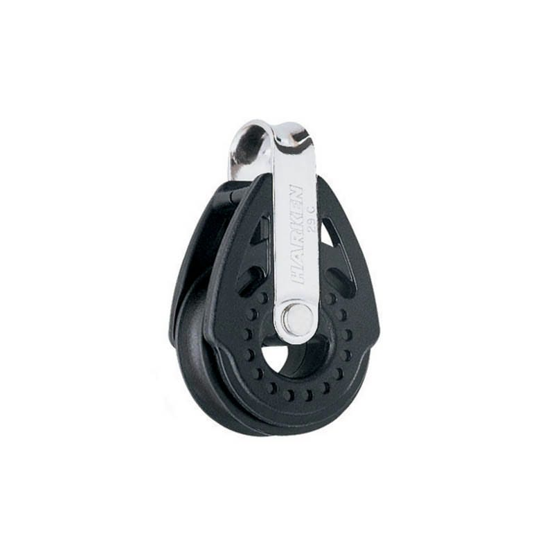 Harken Carbo Blok 57 Mm Enkelt, Svirvel Harken Carbo Blok 29 mm enkelt, b jle