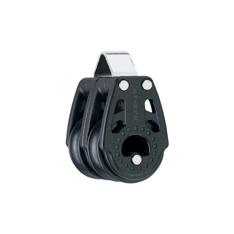 Harken Carbo Blok 57 Mm Enkelt, Svirvel Harken Carbo Blok 29 mm dobbelt, b jle