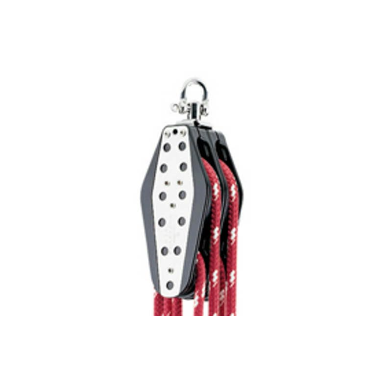 Harken Violinblok 76 mm / 44 mm, dobbelt