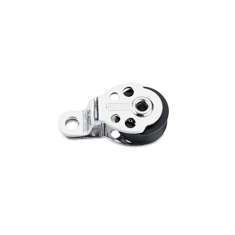 Harken 16 Mm Blok Enkelt, Krog Harken 16 mm Blok enkelt, dreje, skildpadde