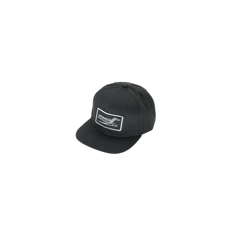 Harken Harken Baseball Cap-Flat Brim Black