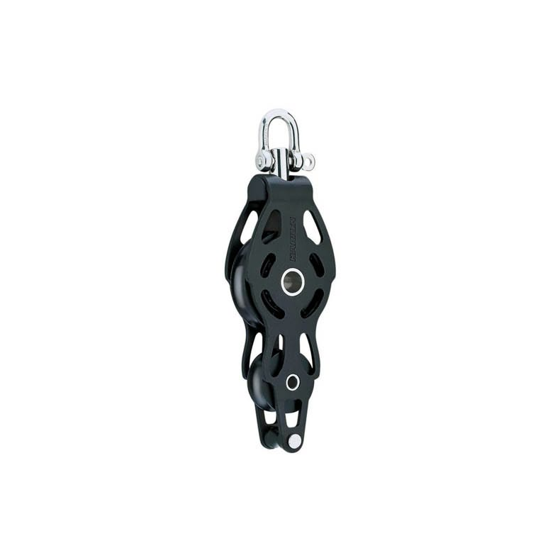 Harken ESP 75 mm Violinblok m. hundsvot