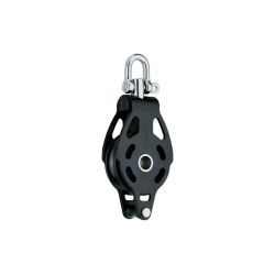 Harken Esp 57 Mm Enkeltblok M. Hundsvot, Rf Stl