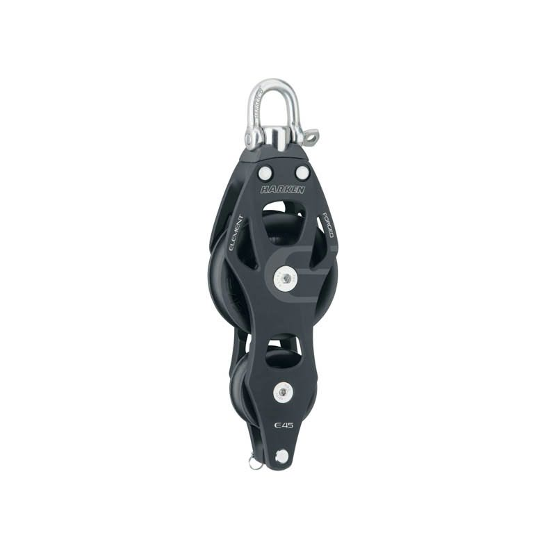 Harken Element blok 45 mm violin m. svirvel
