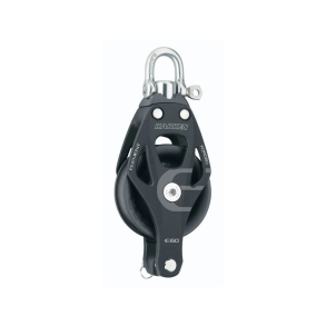 Harken Element blok 60 mm enkelt m. svirvel og Hsv