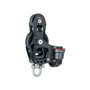 Harken Element blok 60 mm violin m. svirvel og Cam