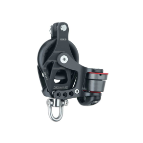 Harken Element blok 60 mm enkelt m. svirvel, Cam-C