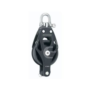 Harken Element blok 80 mm enkelt m. svirvel og hsv