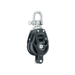Harken Element blok 80 mm dobbelt m. svirvel og Ca