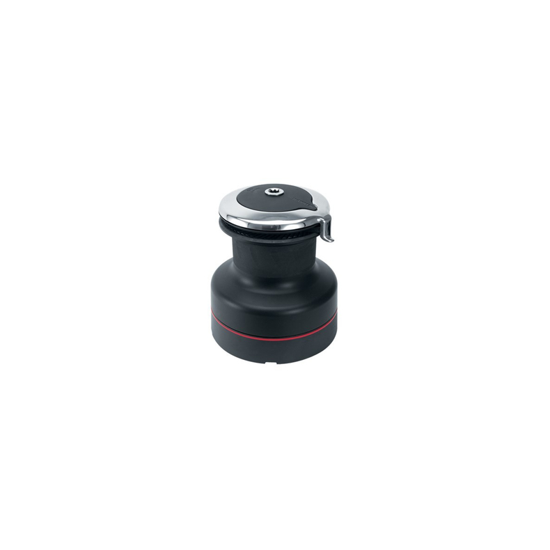 Harken Radial skdespil 80.2ST 2-speed sort alu.