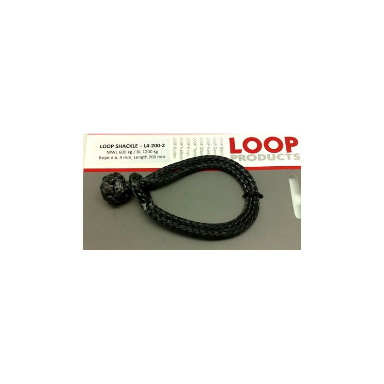 LOOP sjkler type 2 i Dyneema SK78 Loop Sjkkel 2 - standard 4 x 200 mm