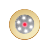 Chip 6+1 Led Loftlampe. Brass. 10-30v