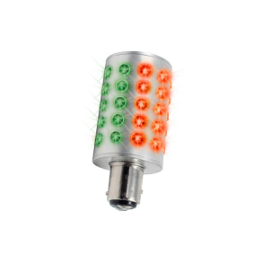Bay15d 50 Led Pre Rd/Grn 10-30v