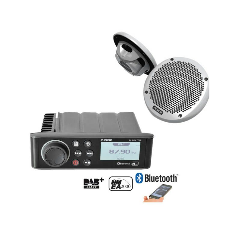 Fusion 70n Marine Radio Bundle Fusion RA70N Marine Radio Bundle