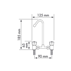 Blandingsbatteri - Mixer