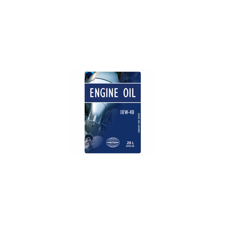 Orbitrade Motorolie Halvsyntetisk 10W-40 20L