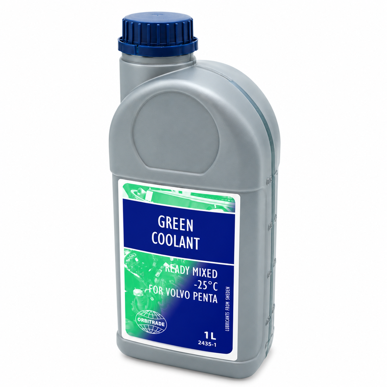 Orbitrade Coolant Gr�n,F�rdigblandet -25 gr. Orbitrade Coolant Gr�n,F�rdigblandet -25 gr.1L