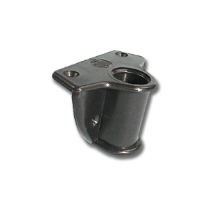 regaffelbsning Vinkel Hul 18mm Sort