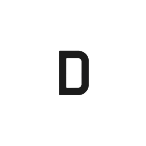 Bainbridge Sail Letters 380mm  Black E