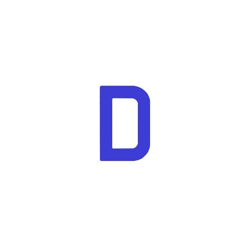 Bainbridge Sail Letters 380mm  Blue D