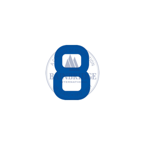 Bainbridge Sail Numbers 230mm Blue 8