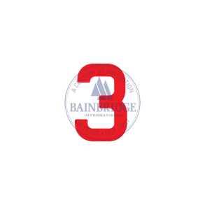 Bainbridge Sail Numbers 230mm Red 3