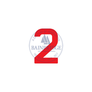 Bainbridge Sail Numbers 300mm Red 2