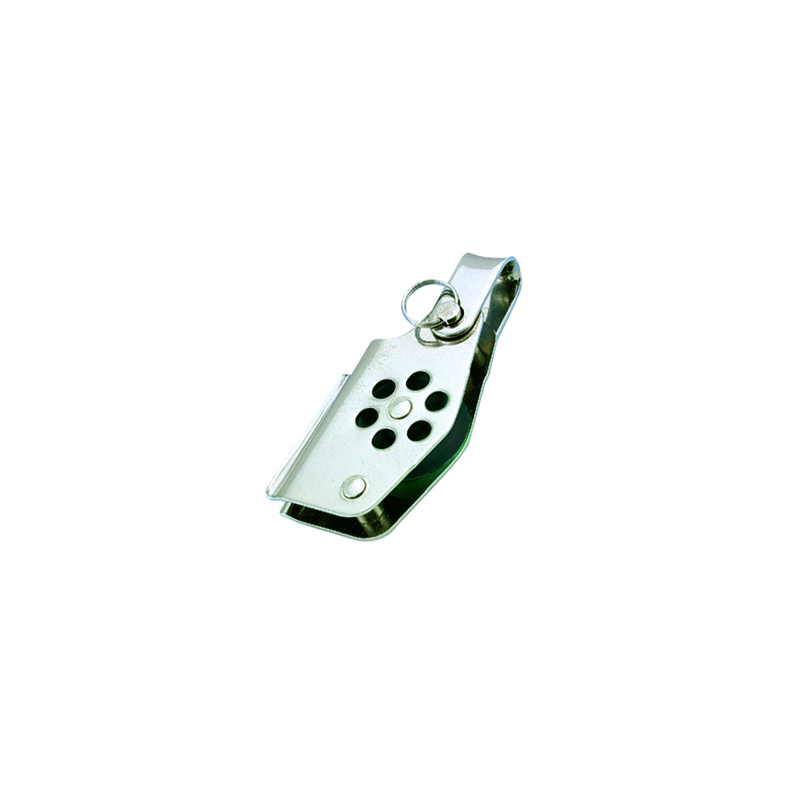 Wichard 24  mm RF enkeltblok m. cleat sjkel og hv