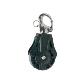 Wichard 70 mm enkeltblok m/snap m. kugleleje