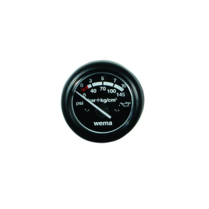 Wema Olietryk Instr. For Srp-25 (25 Bar)