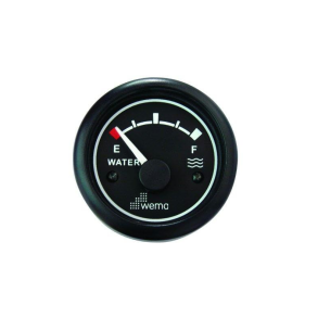 Wema Vand instrument Sort 0-190 ohm