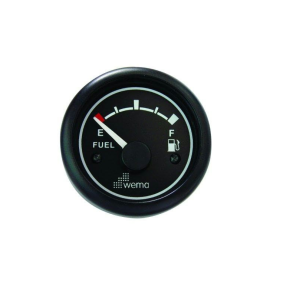 Wema Brndstof instrument Sort.0-190 ohm