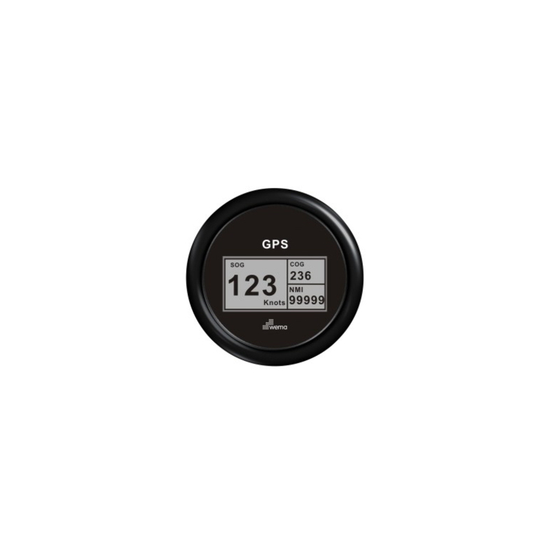 Wema GPS spedometer digital Sort