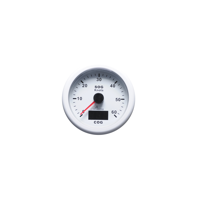 Wema Spedometer 60 kn Hvidt