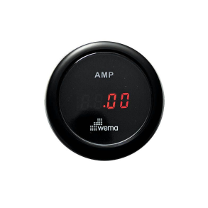 Wema  Amp.meter s t +/- 150 Amp. Sort RF