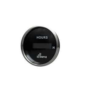 Wema Timet ller LCD 12/24 Volt Sort RF