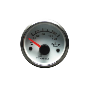 Wema Olietemp. instrument Hvidt RF