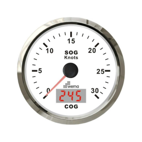 Wema Spedometer 30 kn Hvidt RF