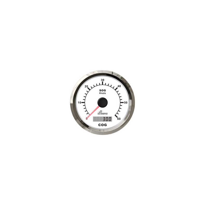 Wema Spedometer 60 kn Hvidt RF