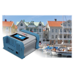 12v Lader 20a, 7-Trin Smart-Lader + Strmforsyning 2 Udgange