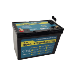 Lithium 12V 100Ah BT & Heat