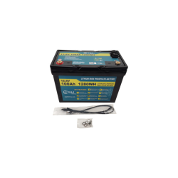 Lithium 12V 100Ah BT & Heat