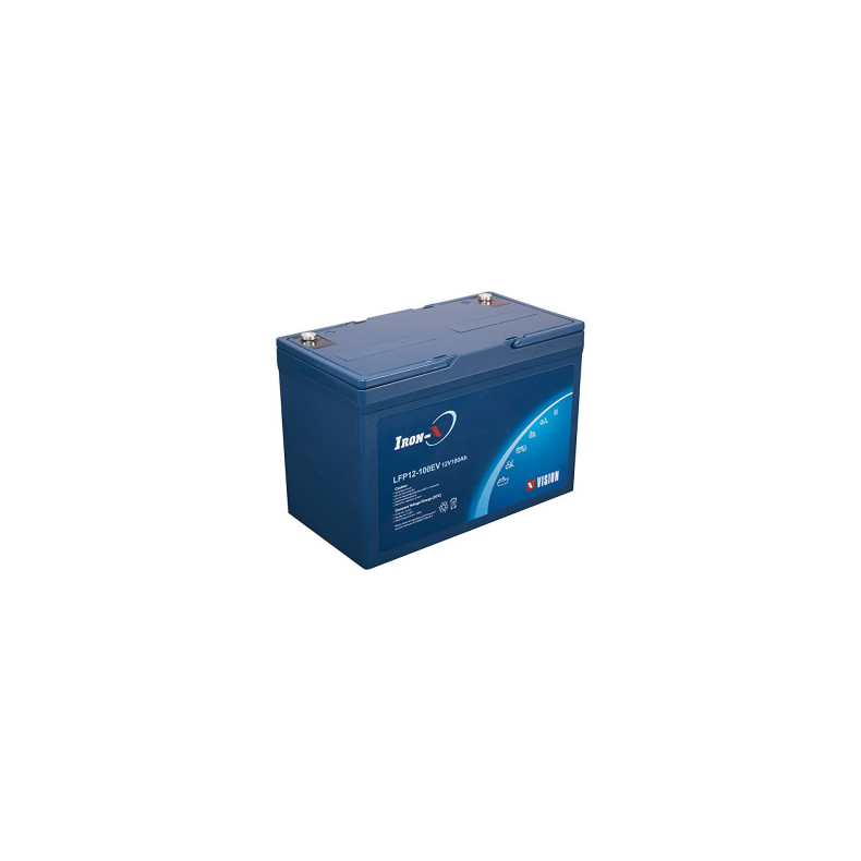 VISION LITHIUM 12V 100AH BT HEAT 1280W