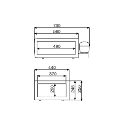 Coolfreeze Cd-30 12/24 V Kleskuffe Hvid 30 Liter