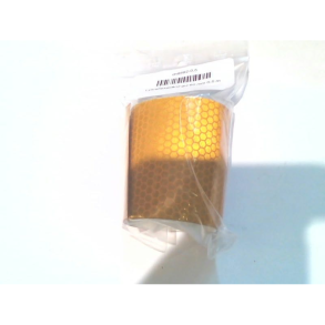 Lysrefleksbnd gul 60 mm 0,5 m