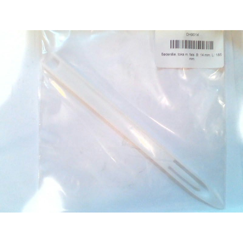 Toka B:  Bdenle. toka m. fals. B: 14 mm. L: 185 mm.