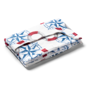 Fleece Poncho Kuling Hvid