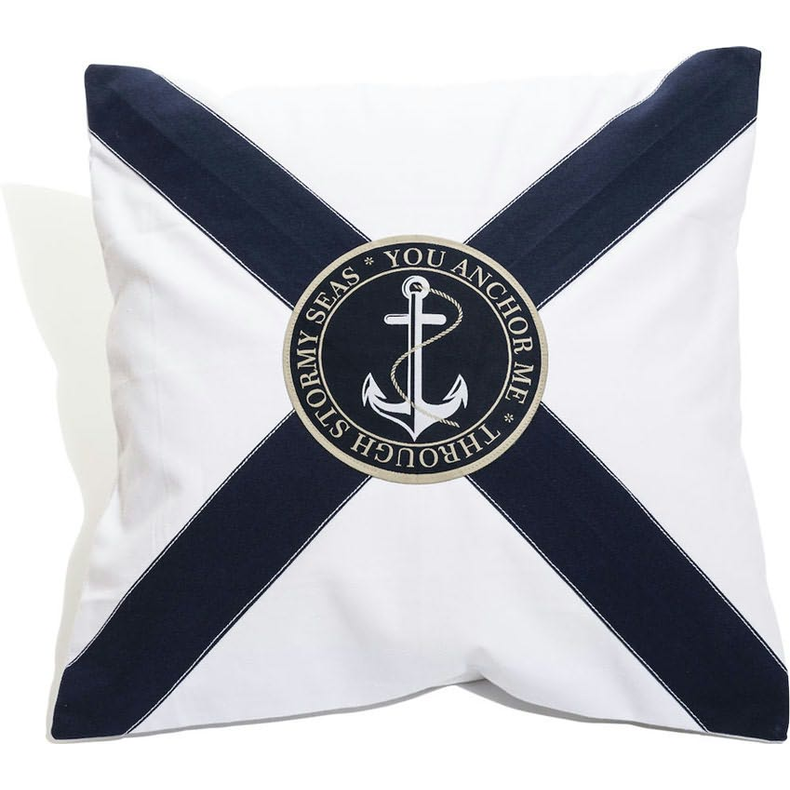 Pudebetrk - Pillow Cover Victor Navy