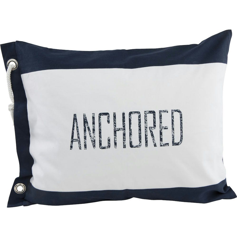 Lord Nelson Victory Pudebetrk - Pillow Cover Forankret Navy